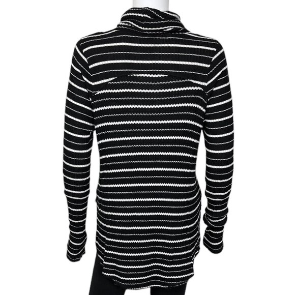 Free People We The Free Kristina Striped Turtleneck Thermal Top - sz XS - Picture 10 of 13